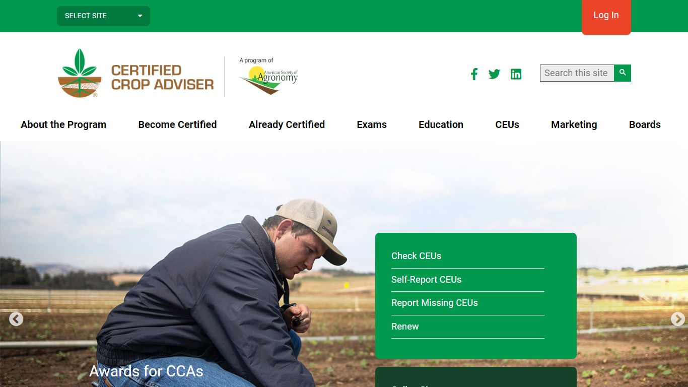 Home | Certified Crop Adviser